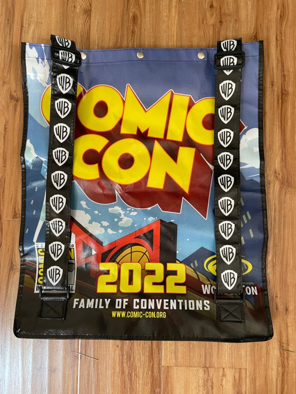 DC Superhero Ensemble Tote - Purple & Blue
